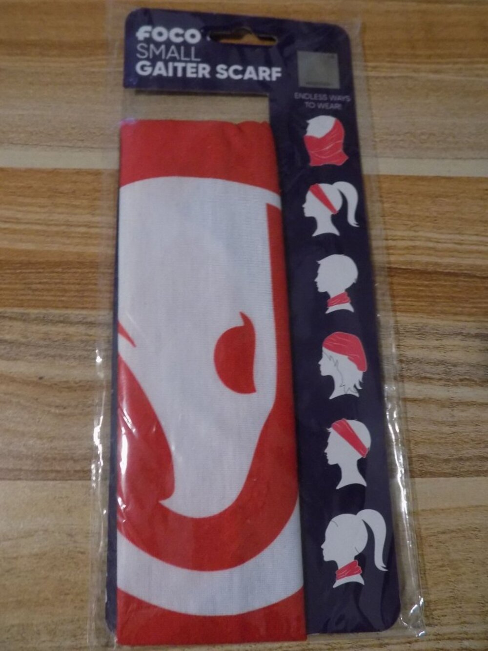 Atlanta Hawks Big Logo Gaiter Scarf - Youth (Small)